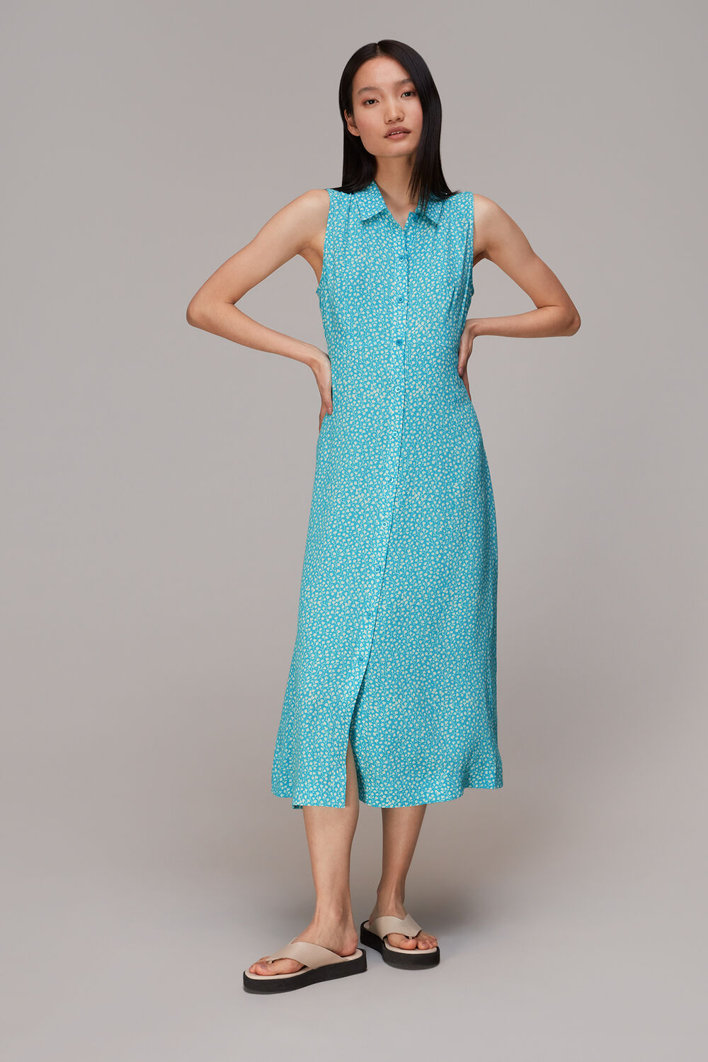 Flowerpod Sleeveless Dress