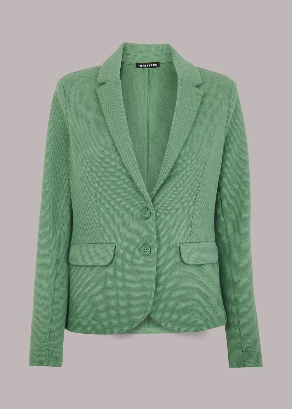 Slim Fit Jersey Jacket