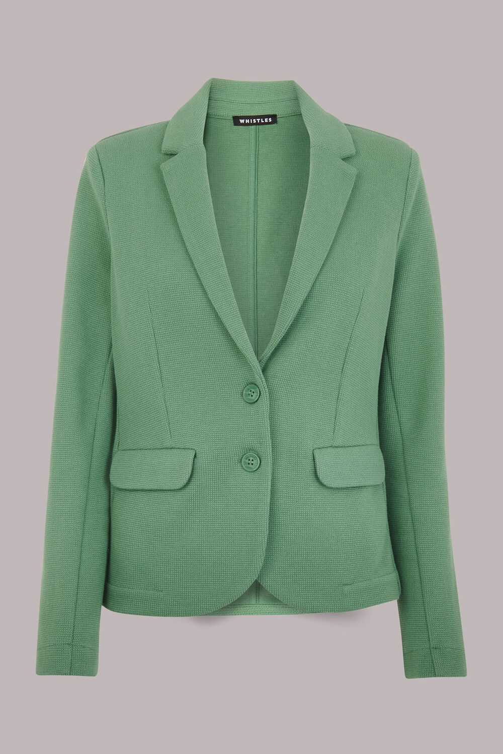 Slim Fit Jersey Jacket