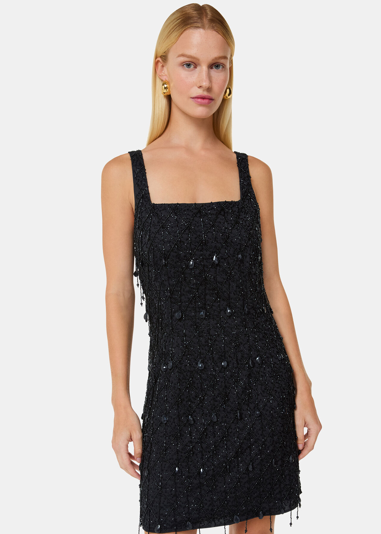 Beaded Mini Dress