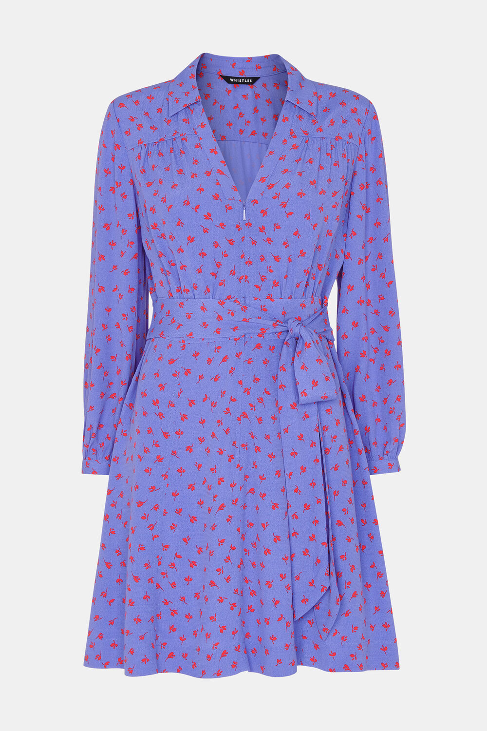Petite Scattered Petals Print Dress