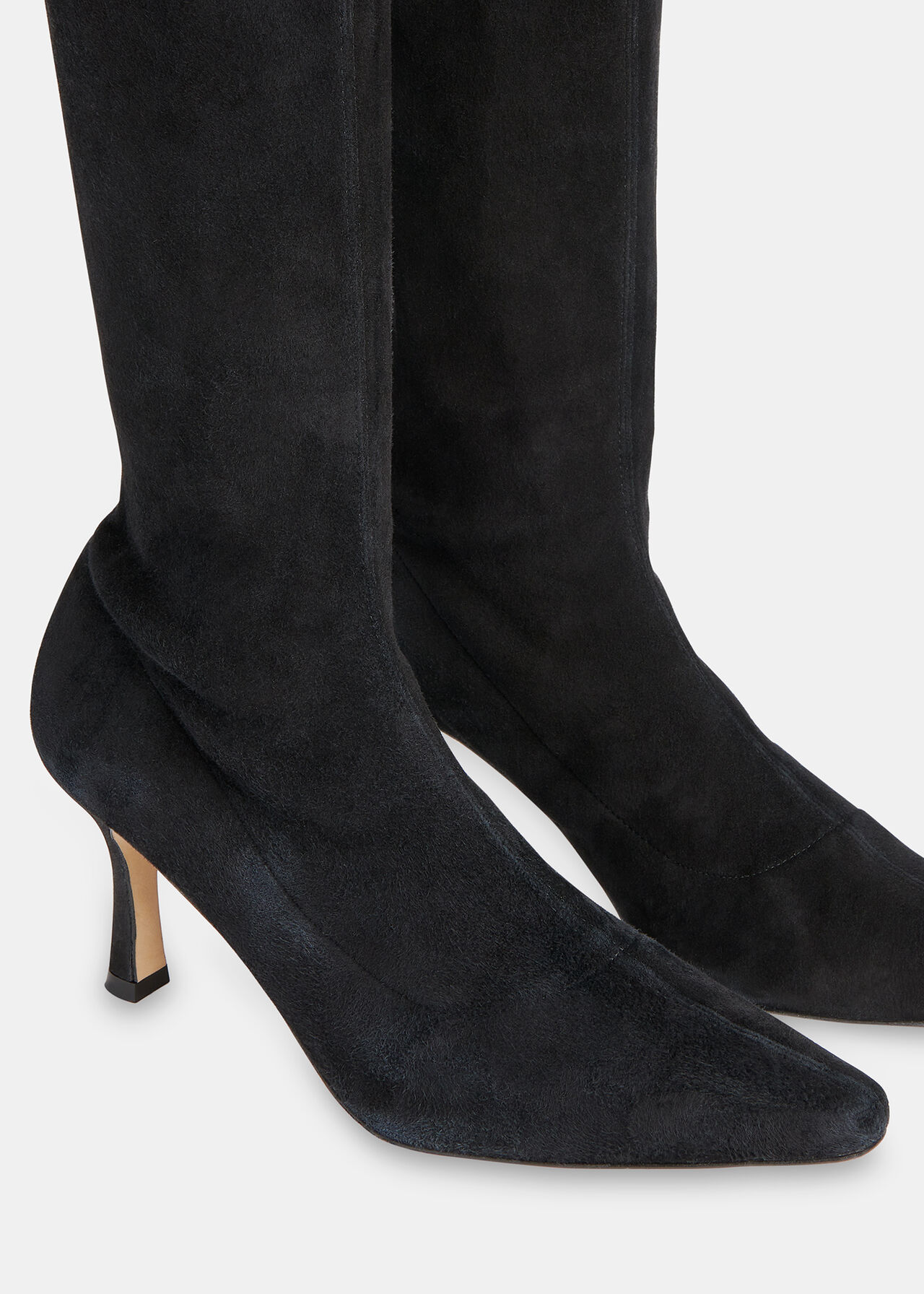 Hera Stretch Suede Boot