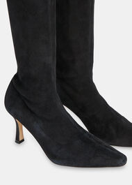 Hera Stretch Suede Boot