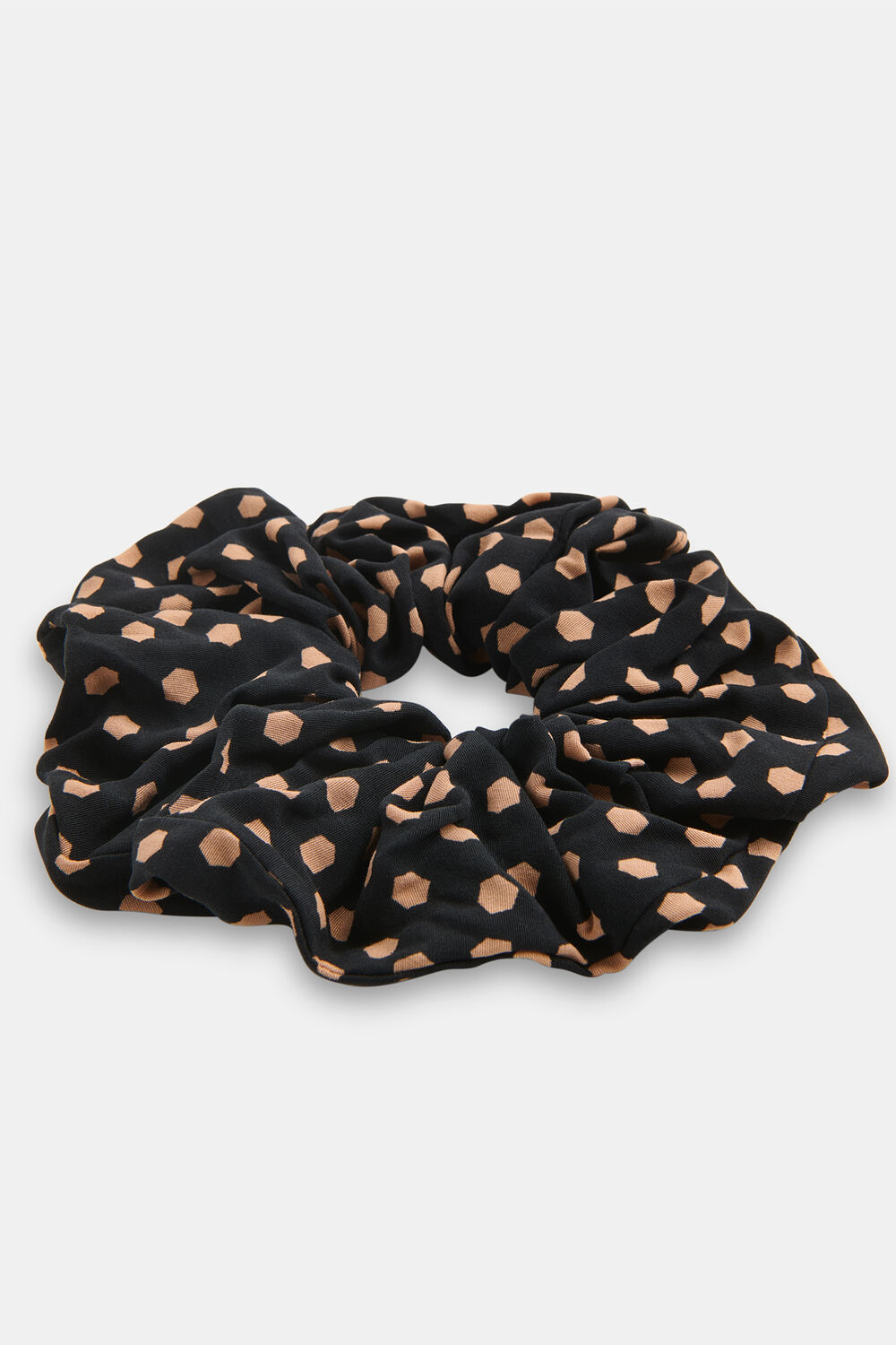 Black Spot Scrunchie