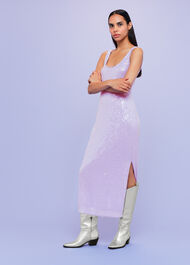 Miriam Sequin Midi Dress