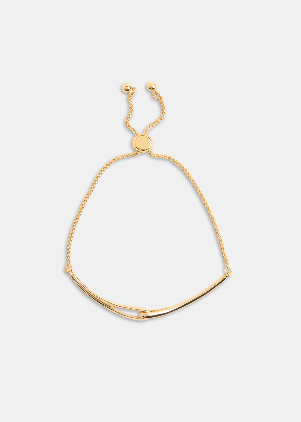 Link Detail Slider Bracelet