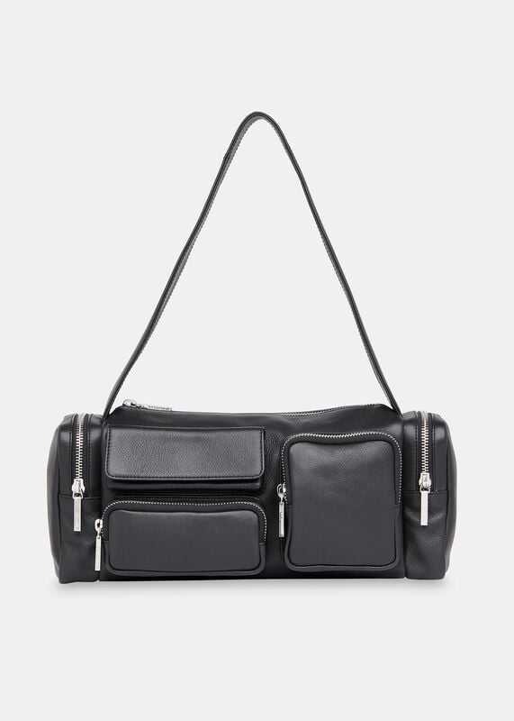 Black Laurina Utility Pocket Bag