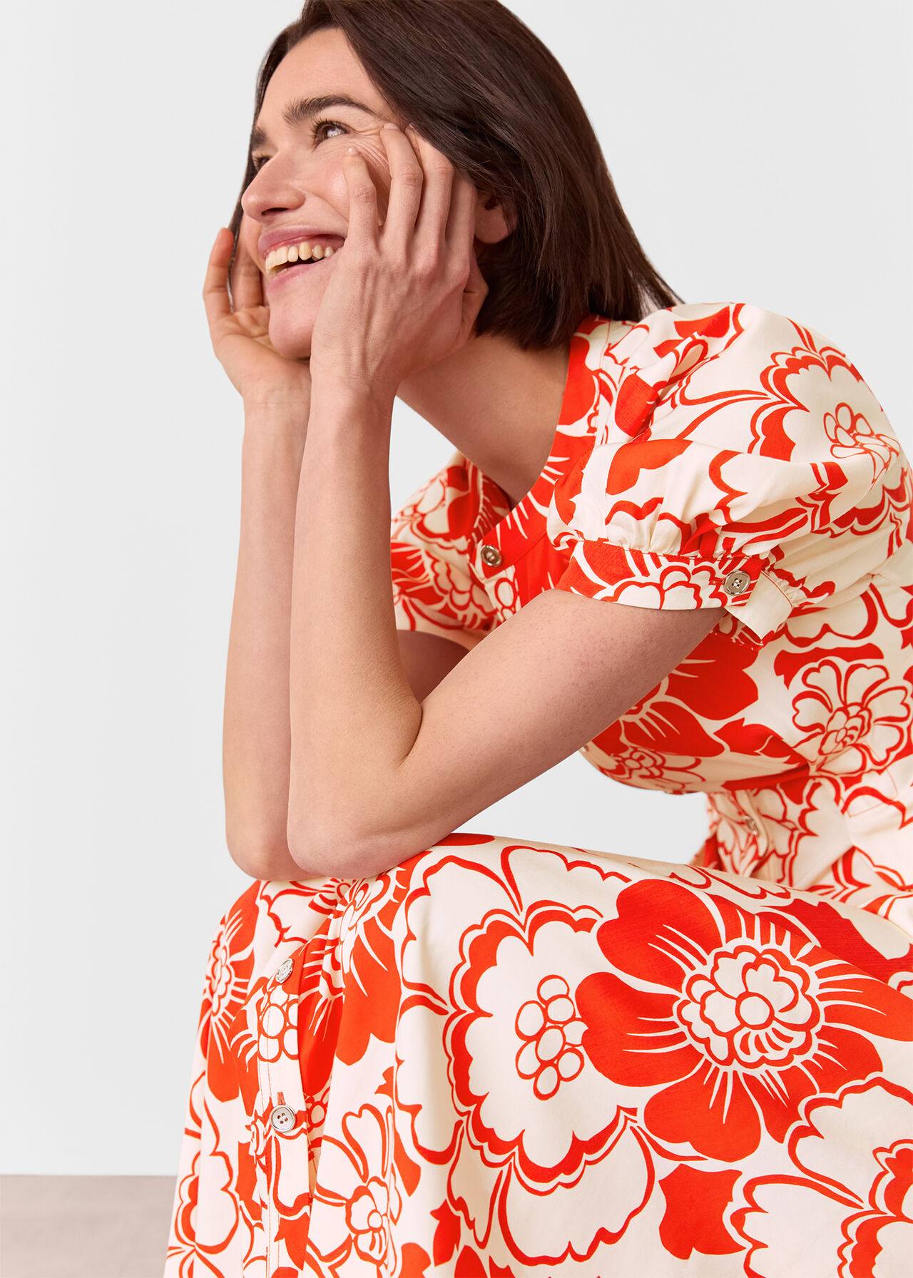 Bloom Floral Midi Dress