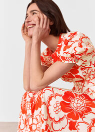 Bloom Floral Midi Dress