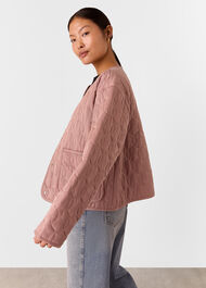 Petite Maya Cotton Quilted Jacket