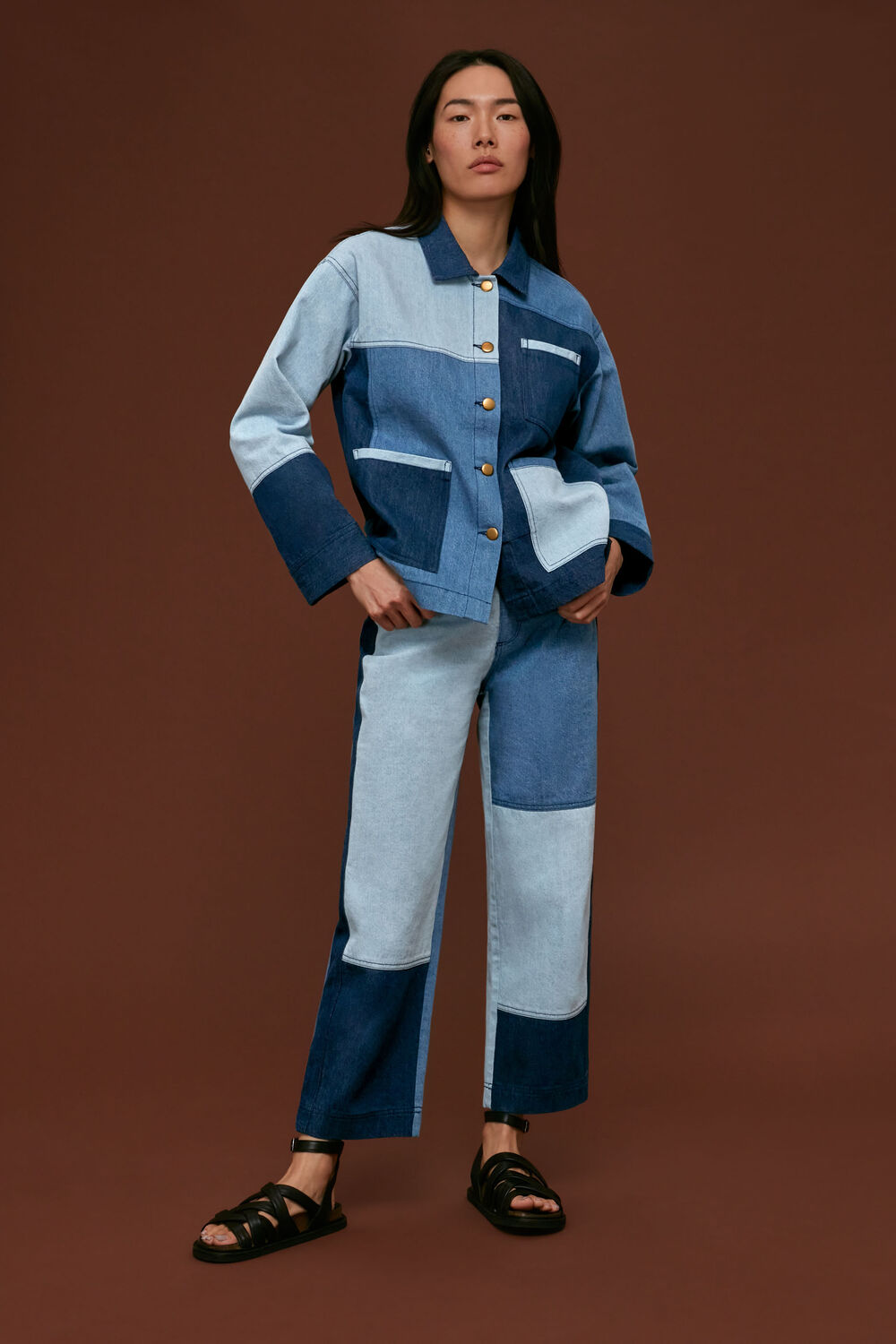 Patchwork Denim Jacket