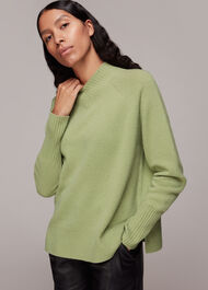 High V Neck Knit