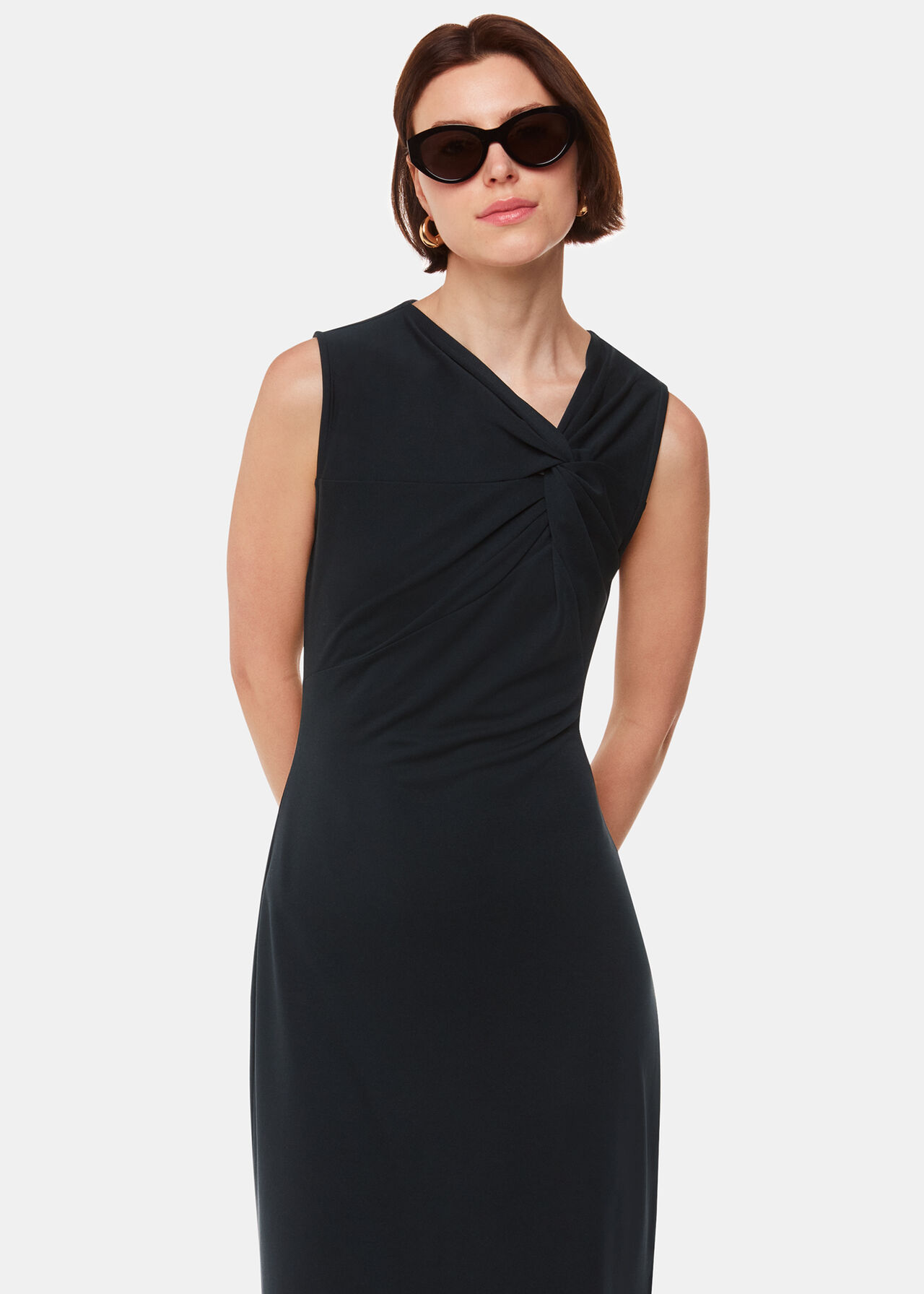 Saoirse Twist Jersey Dress
