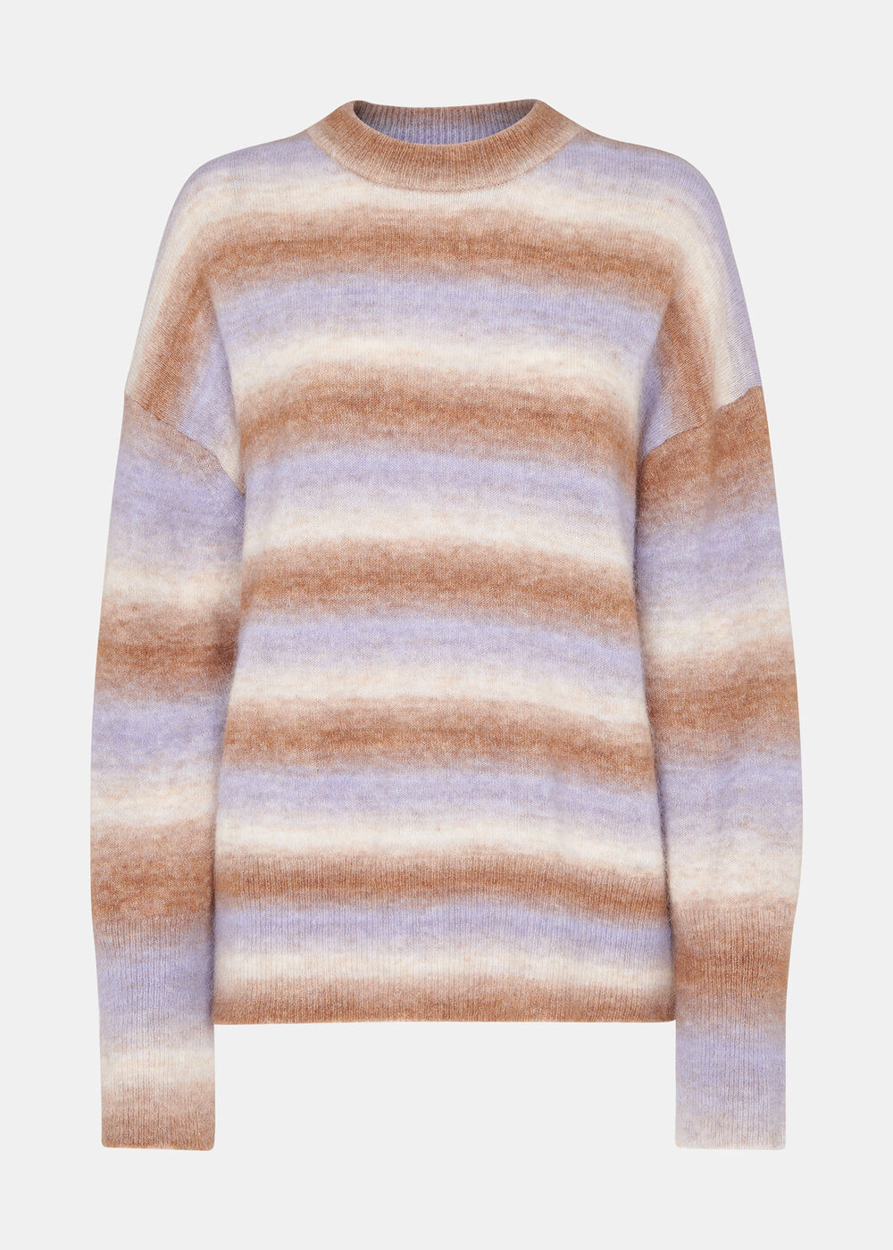 Space Dyed Alpaca Crew Neck