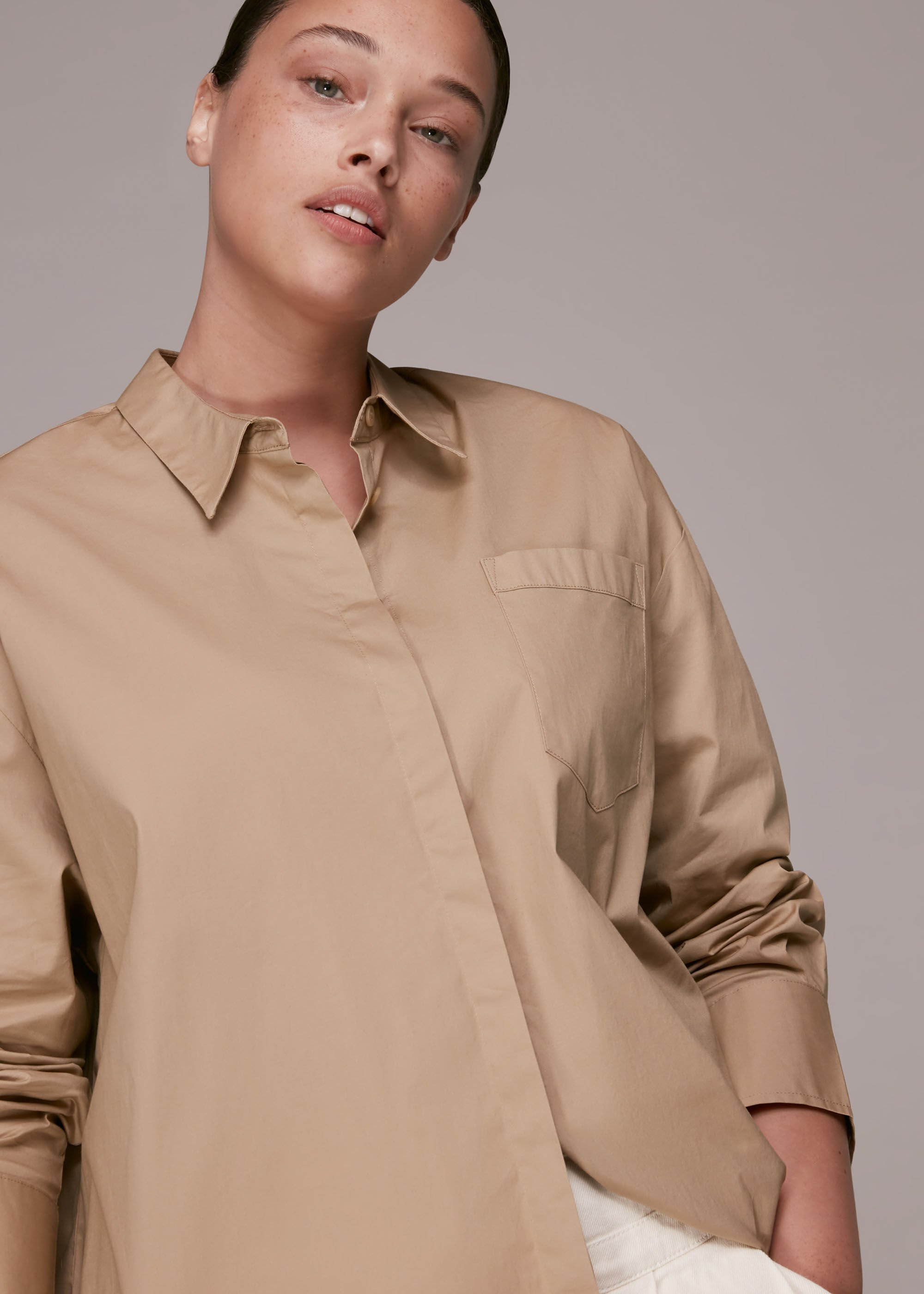 whistles oversized shirt