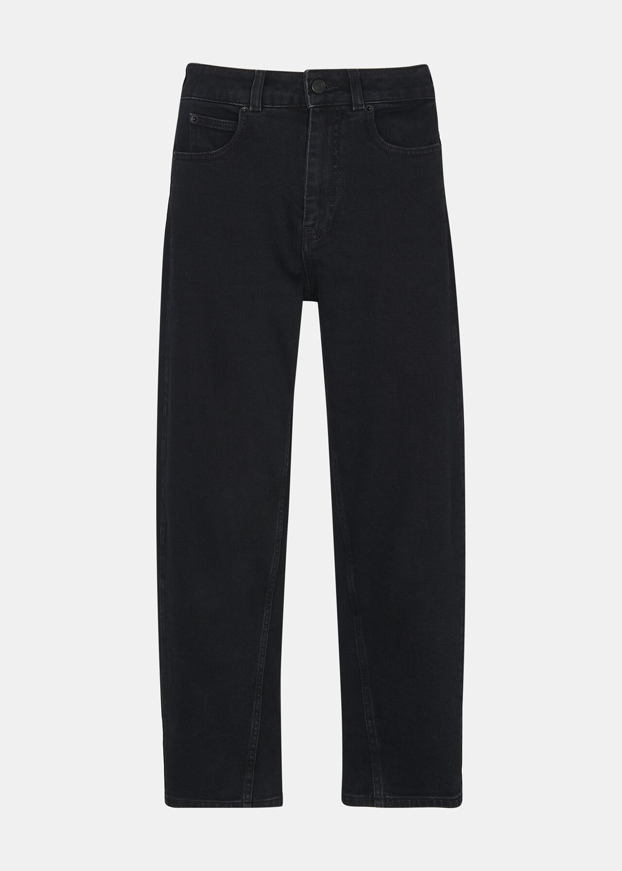 Petite Stretch Barrel Leg Jean