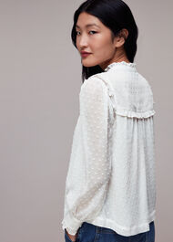 Dobby Collar Top