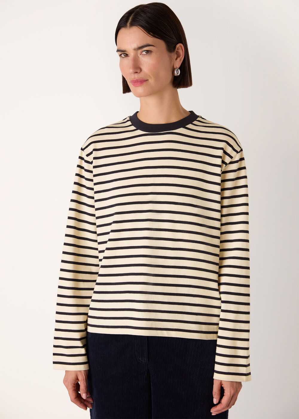 Stripe Cotton Jersey