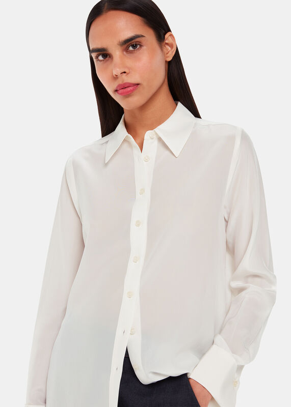 Ivory Ultimate Silk Shirt