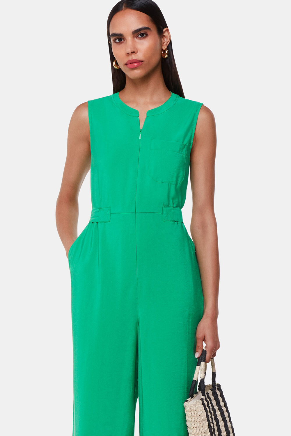 Josie Zip Front Jumpsuit