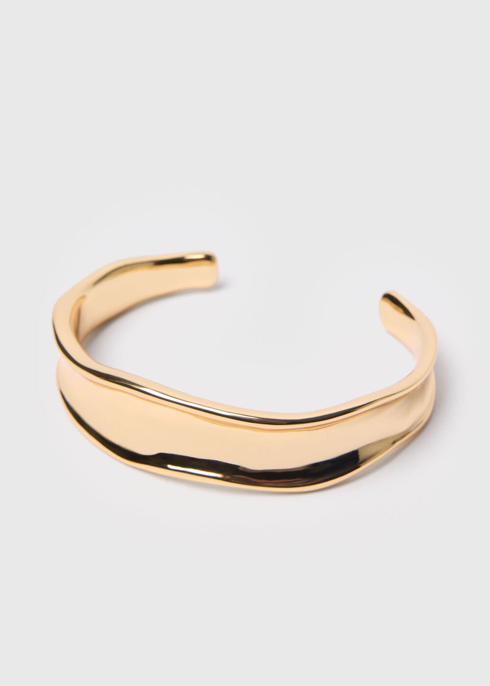 Chunky Irregular Cuff Bangle