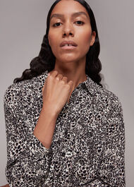 Micro Animal Print Shirt