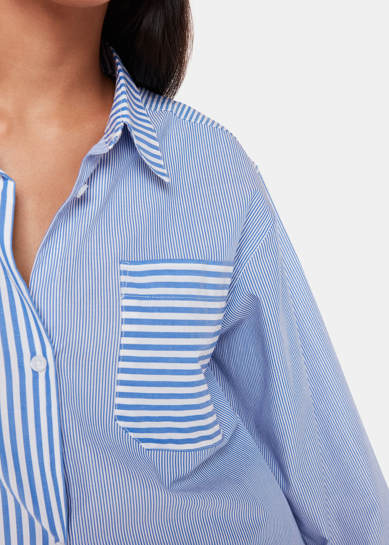 Millie Stripe Oversized Shirt