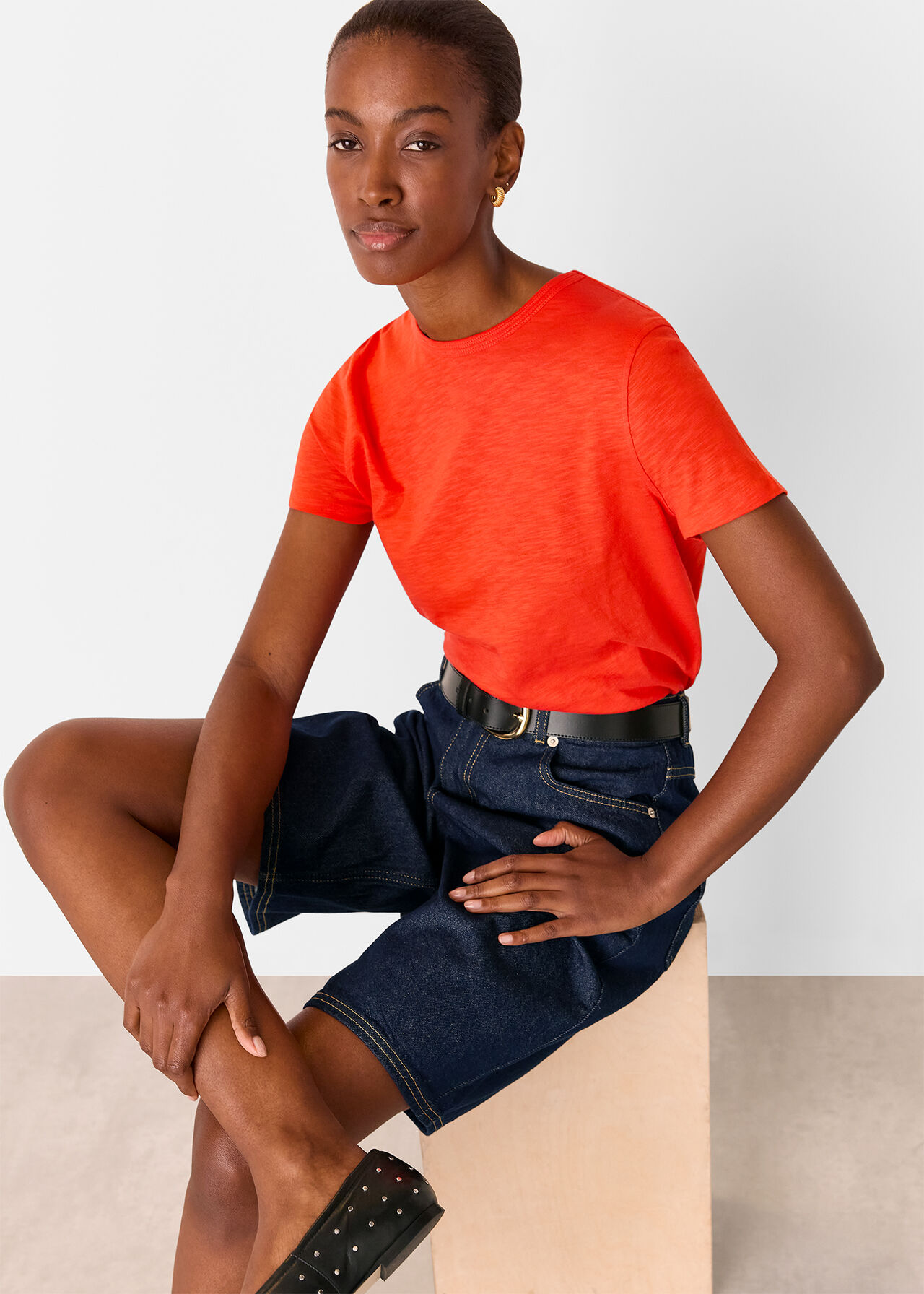 Posie Double Trim Tee