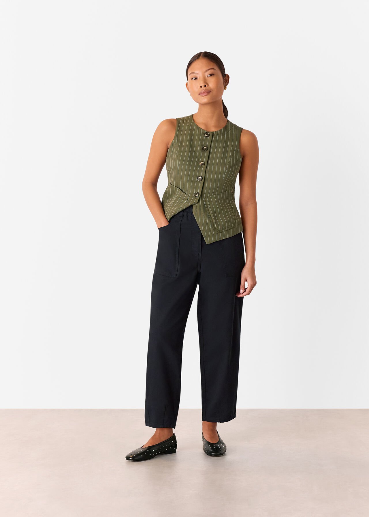 Petite Tessa Casual Trouser