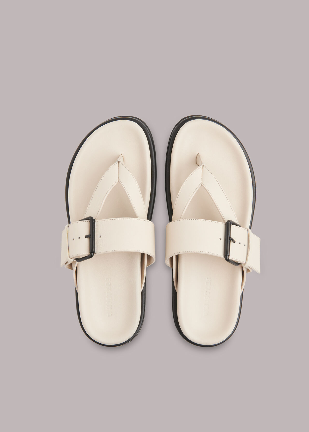 Sutton Toe Post Buckle Sandal