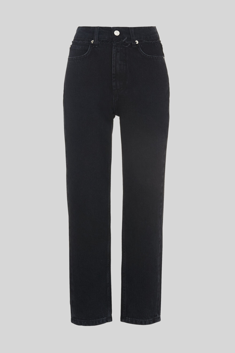Hollie Straight Leg Jean Black