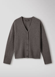Wool V Neck Cardigan