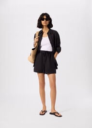 Linen Elasticated Short