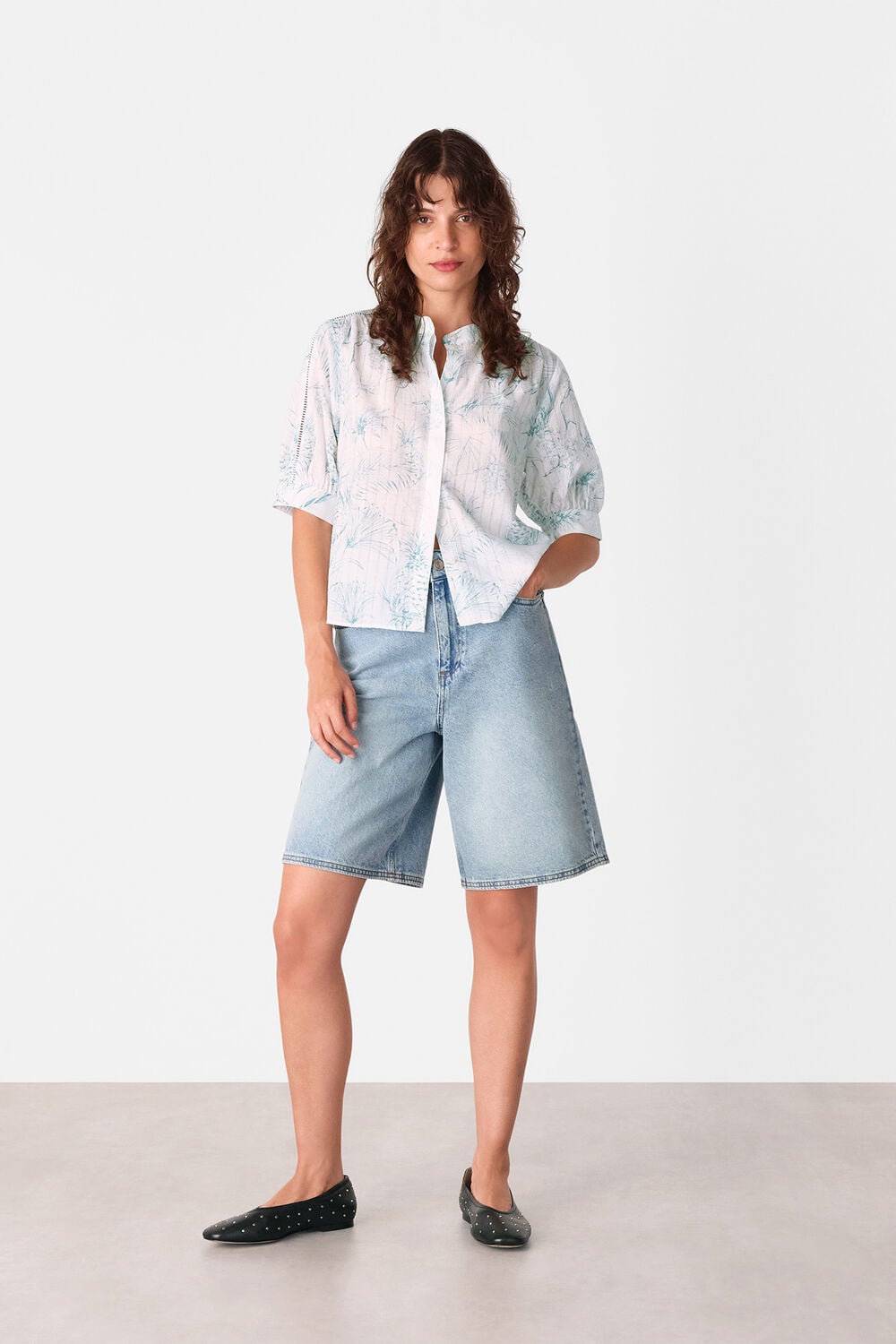 Pineapple Textured Shirt