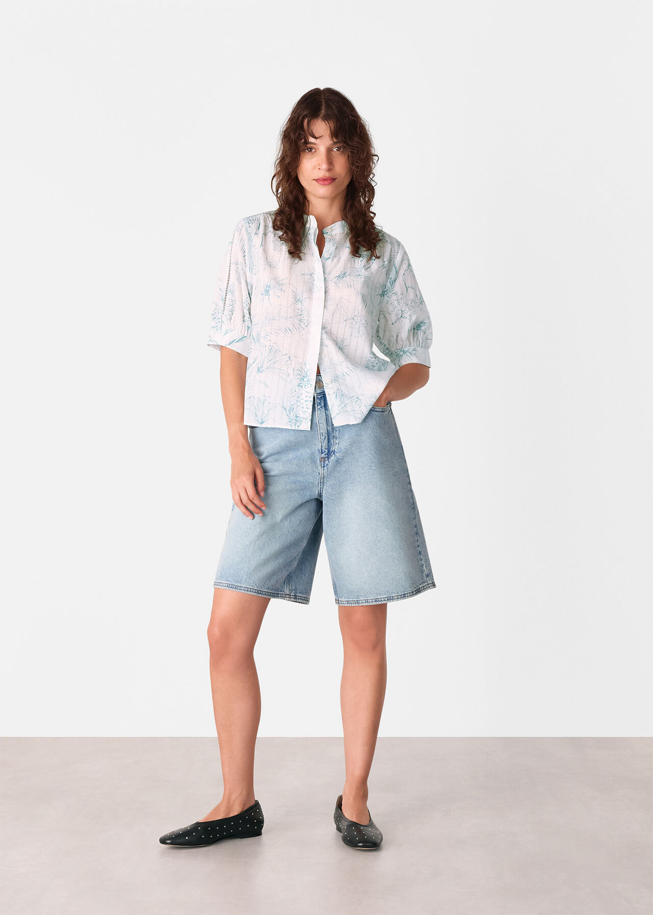 Pineapple Textured Shirt