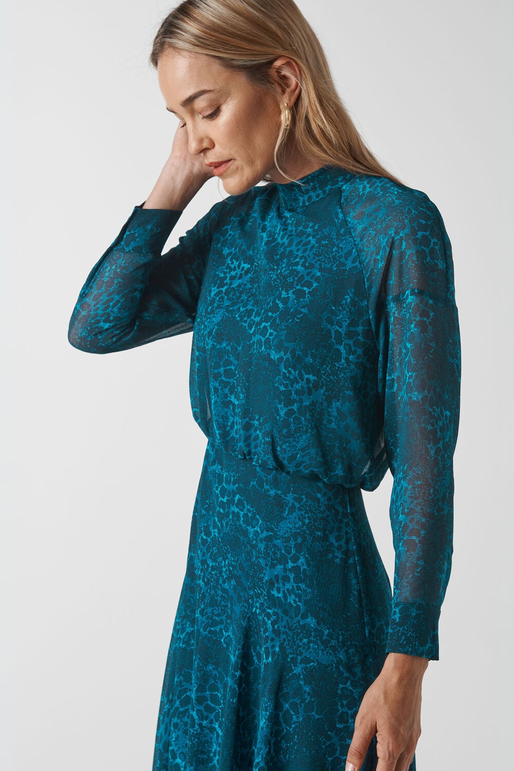 Big Cat Carlotta Dress Teal