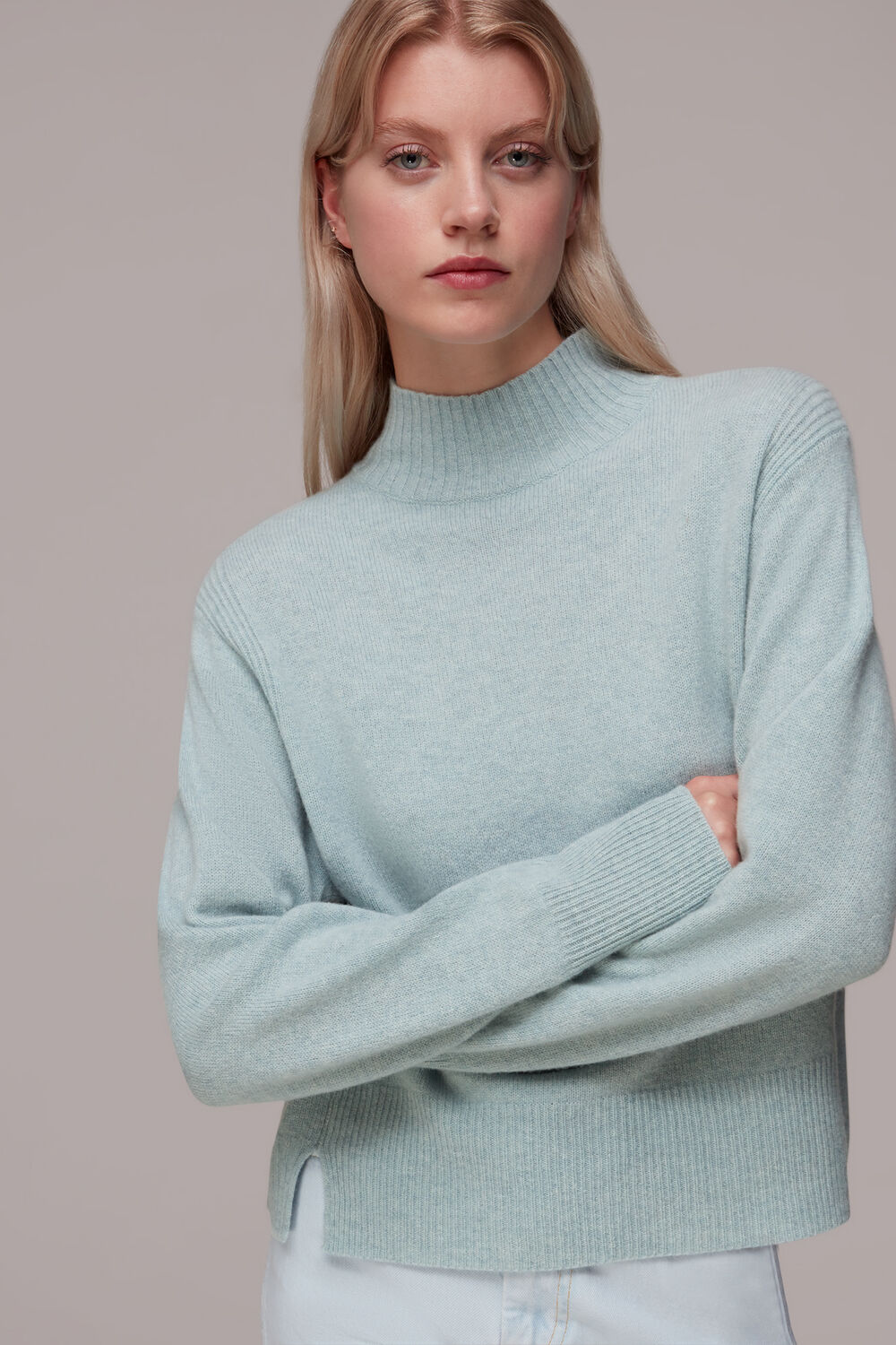 Ferne Wool Funnel Neck Jumper