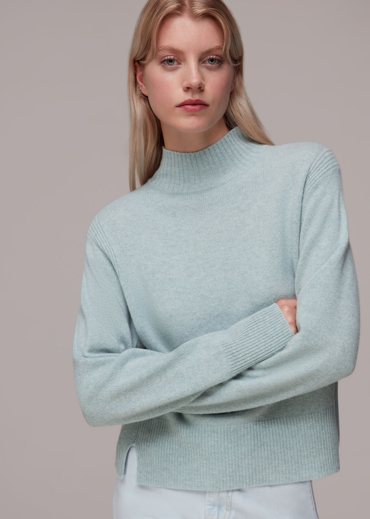 Ferne Wool Funnel Neck Jumper