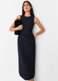 Nora Textured Midi Dress