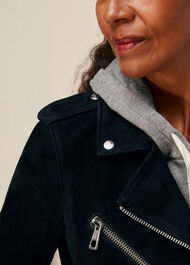Suede Agnes Leather Jacket