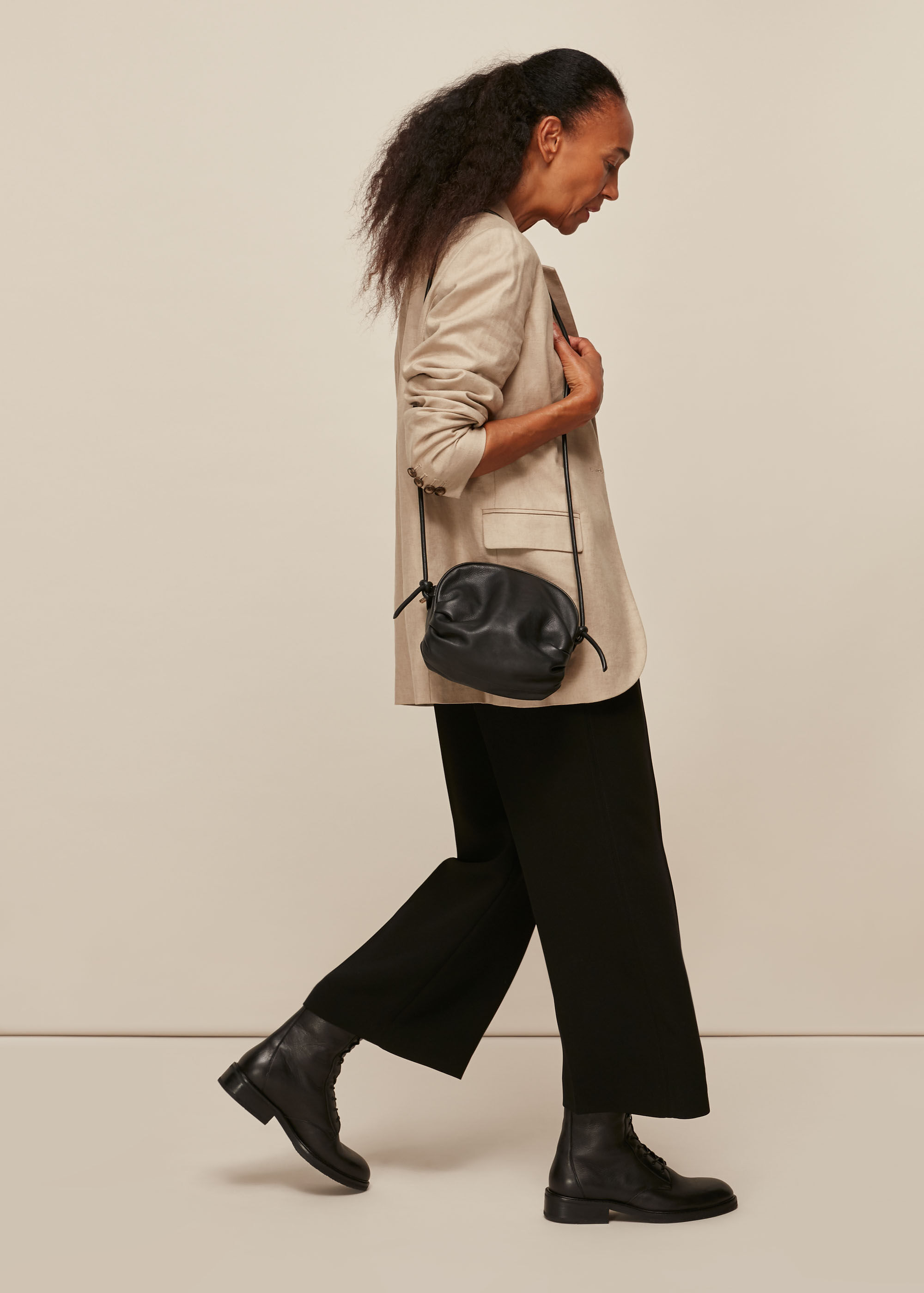 whistles faux fur lined agnes