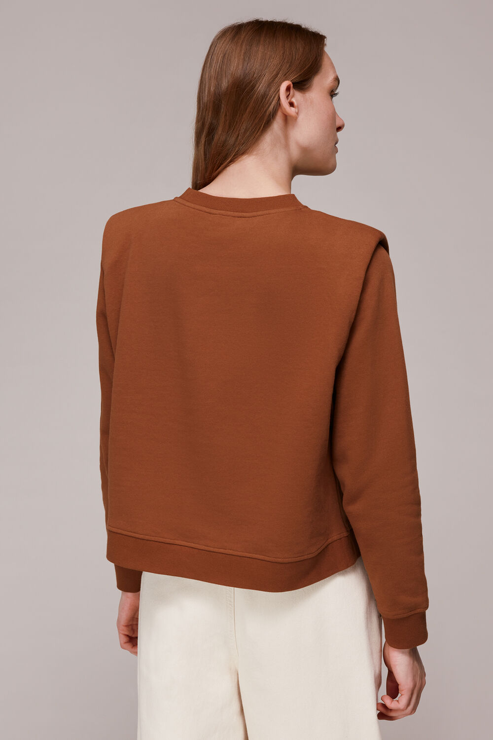 Shoulder Padded Sweat