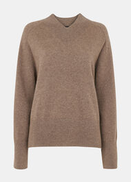 Cashmere V Neck Knit