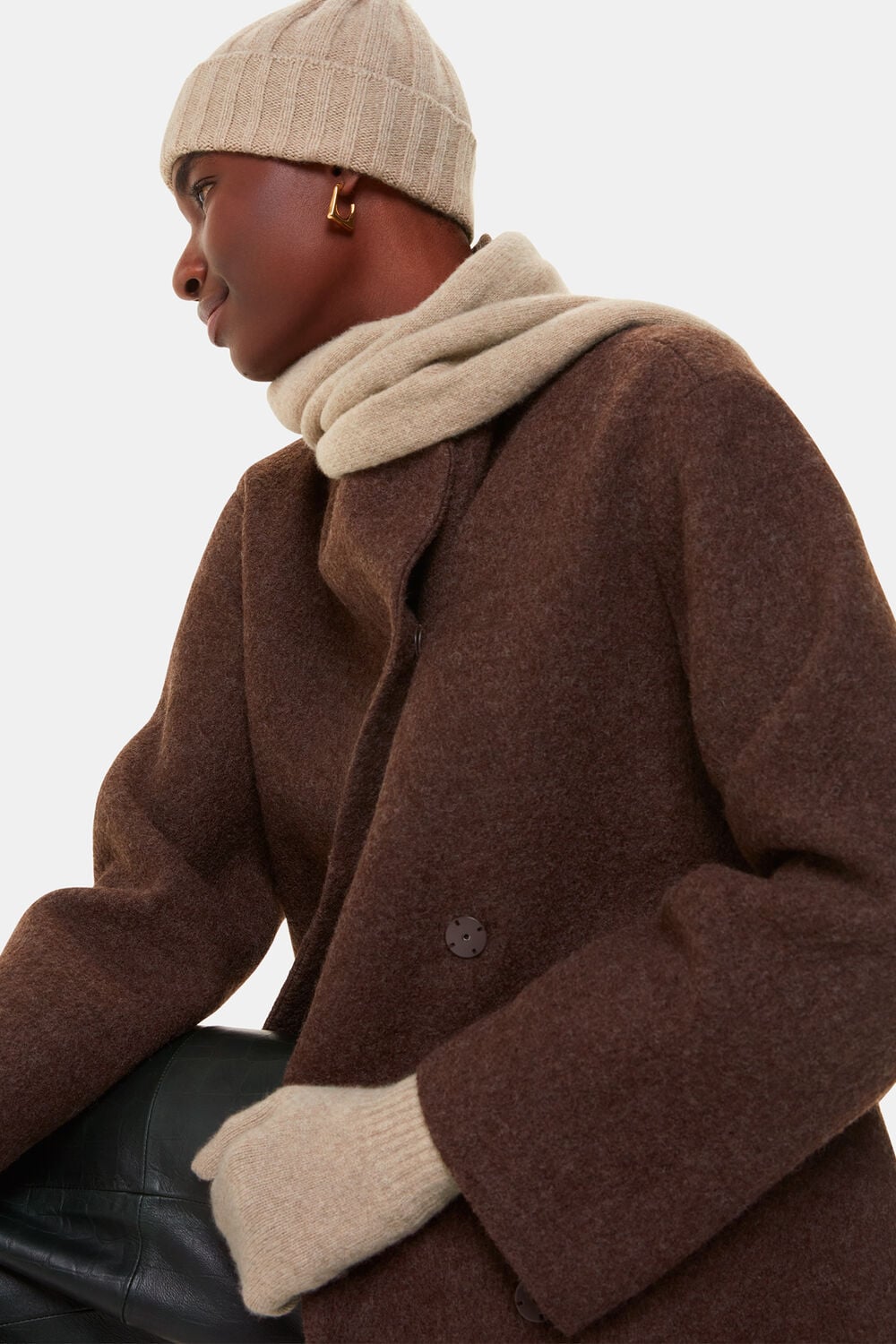 Cashmere Wool Blend Scarf