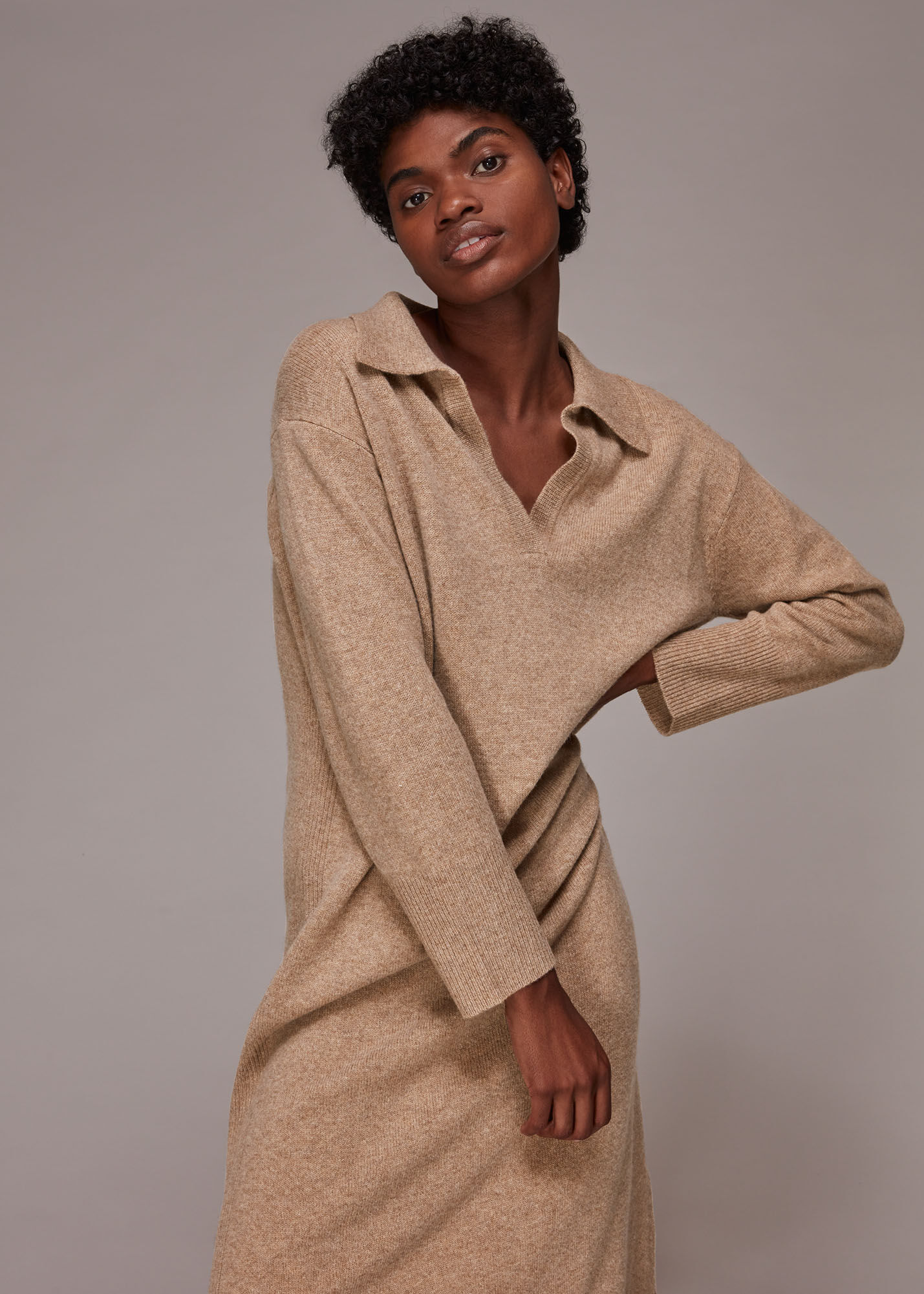 Jumper knit dress on sale