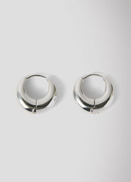Curved Huggie Hoop