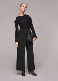 Ava Sparkle Ponte Trouser