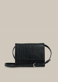 Suri Mini Croc Crossbody