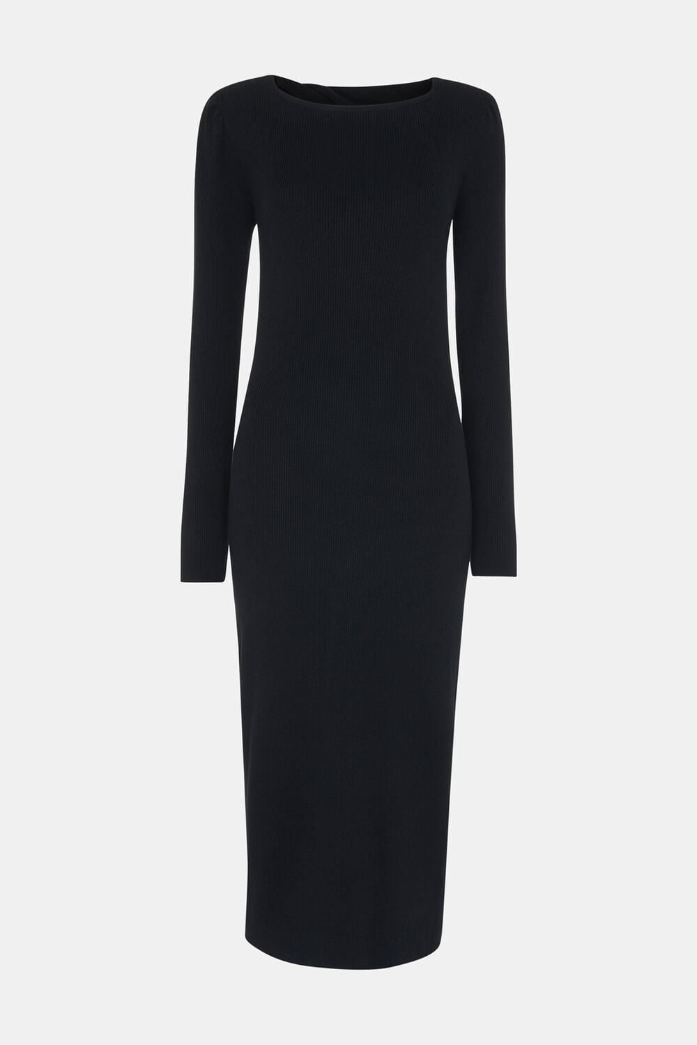 Cut Out Twist Knitted Dress
