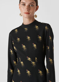 Woodpecker Print Dress